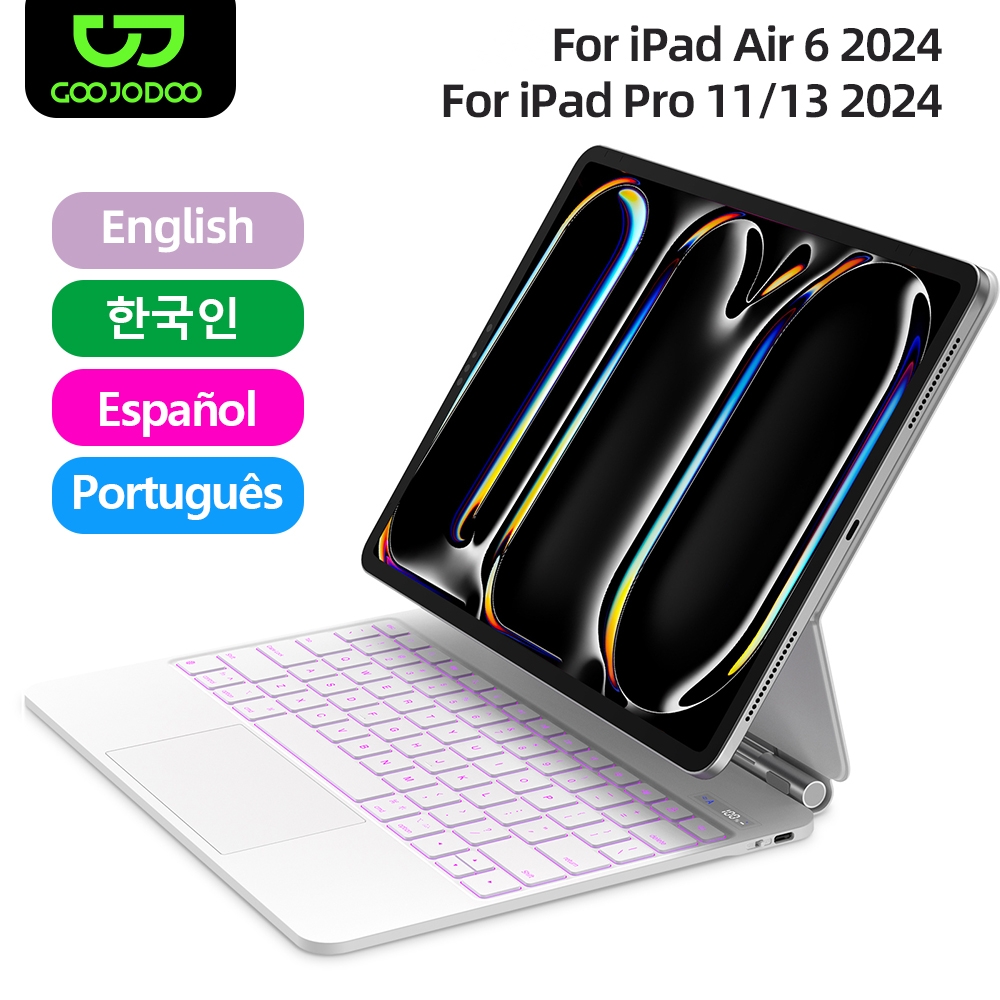 Tablet Accessories Choice Store - Magic KeyboardสําหรับiPad Pro 13 2024 กรณีiPad