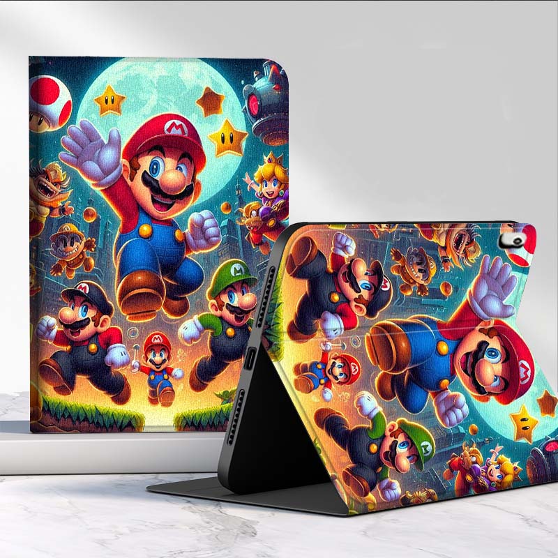 Getac Tablet Accessories - เคสแท็บเล็ตลายการ์ตูน M-Marios สำหรับ Samsung Galaxy Tab