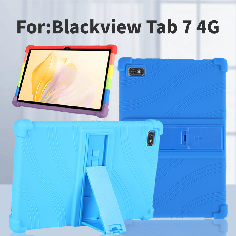 Blackview Tablet Accessories - เคสสำหรับเด็กสำหรับ blackview TAB 7 Pro 10.1นิ้วเคสขาตั้งซิลิโคนสำหรับ