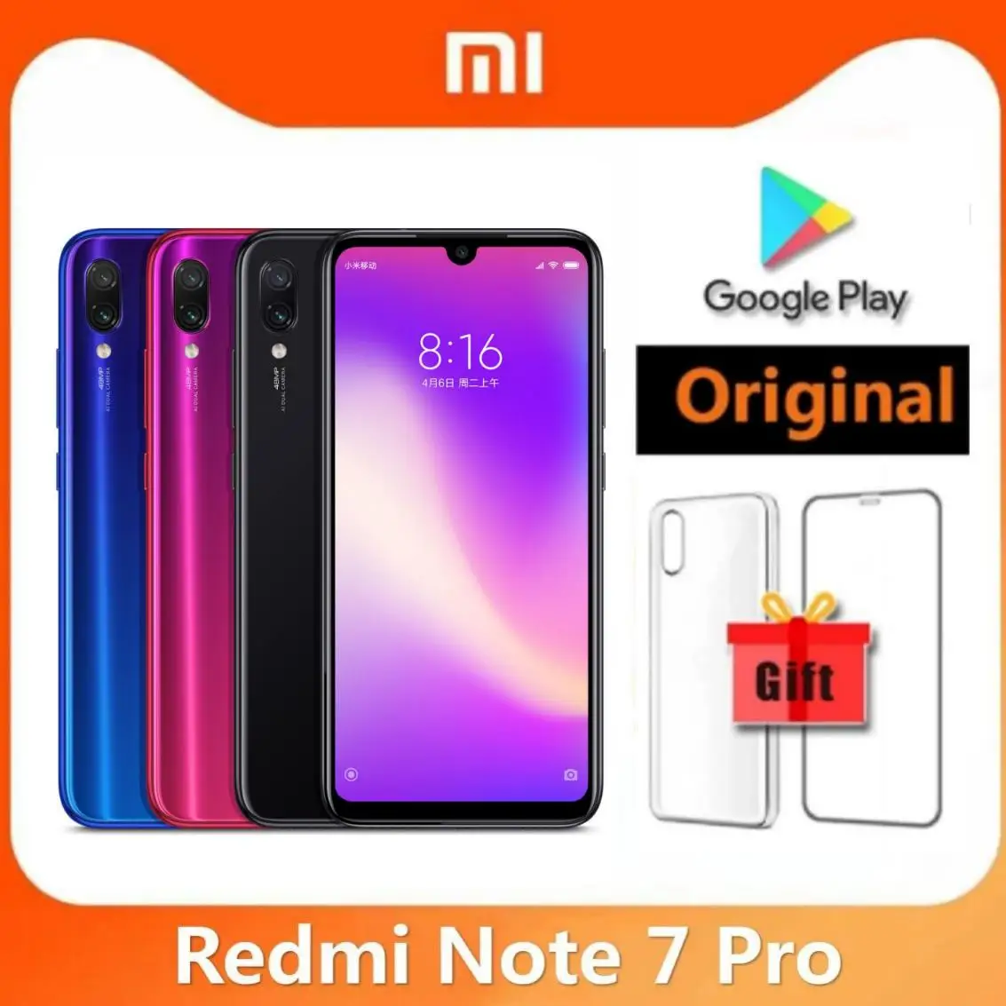 Mobile & Tablet Accessories - Xiaomi Redmi หมายเหตุ 7 PRO สมาร์ทโฟนเดิม