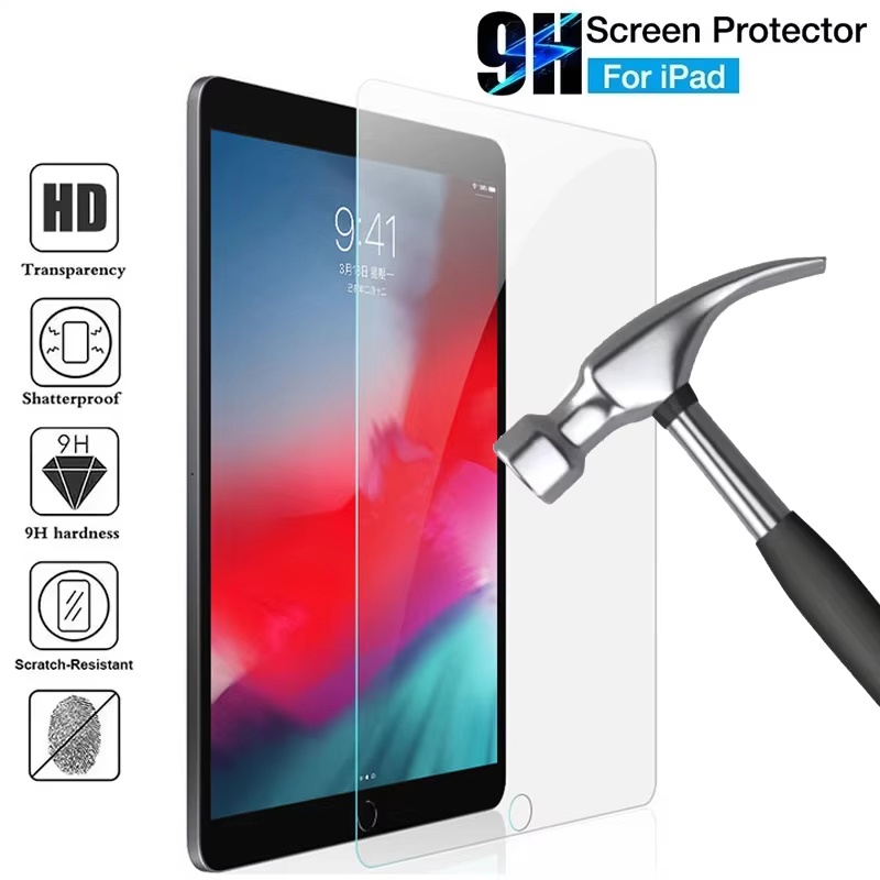 Tablet Drawing Accessories - HD CLEAR กระจกนิรภัยแบบใสสัมผัสเรียบสำหรับไอแพดโปร 12.9 2022 2021