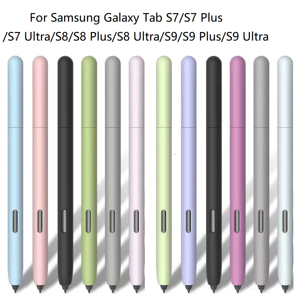 Getac Tablet Accessories - เคสแท็บเล็ตดินสอซิลิโคนกันลื่นเหมาะกับสรีระสำหรับ Samsung Galaxy Tab S7/S8/S9 PLUS