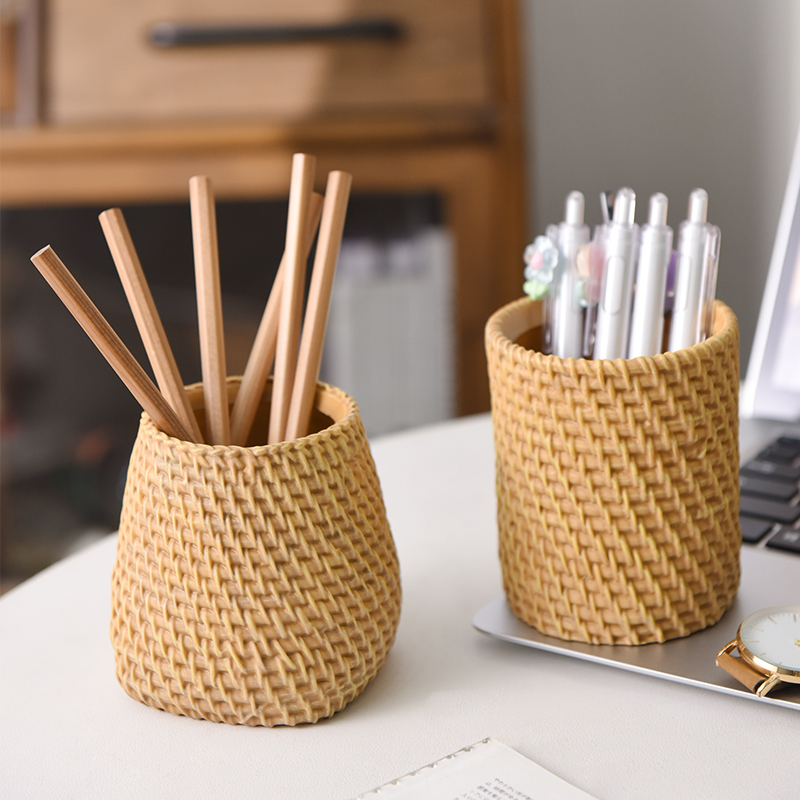 ที่ใส่ปากกาเรซิ่นลายหวายเทียม  - Tablet Reading Accessories บทวิจารณ์และราคา