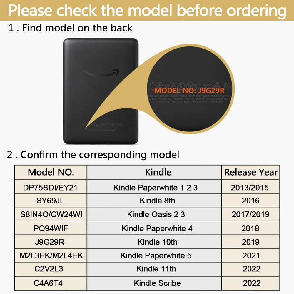 กรณีสําหรับKindle 2022 Paperwh - Kindle Tablet Accessories บทวิจารณ์และราคา
