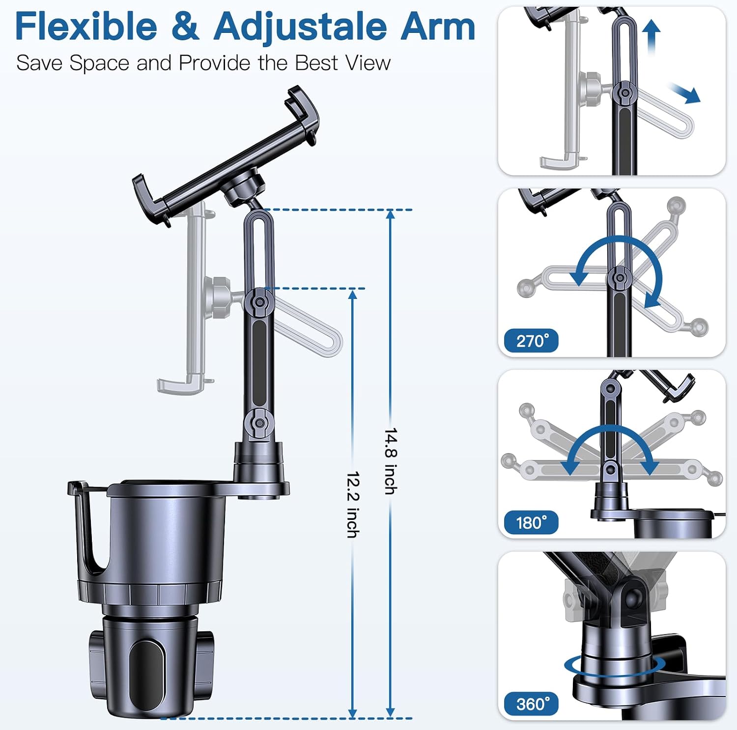 ที่วางโทรศัพท์และแท็บเล็ตในรถย - Tablet Accessories Must Have บทวิจารณ์และราคา