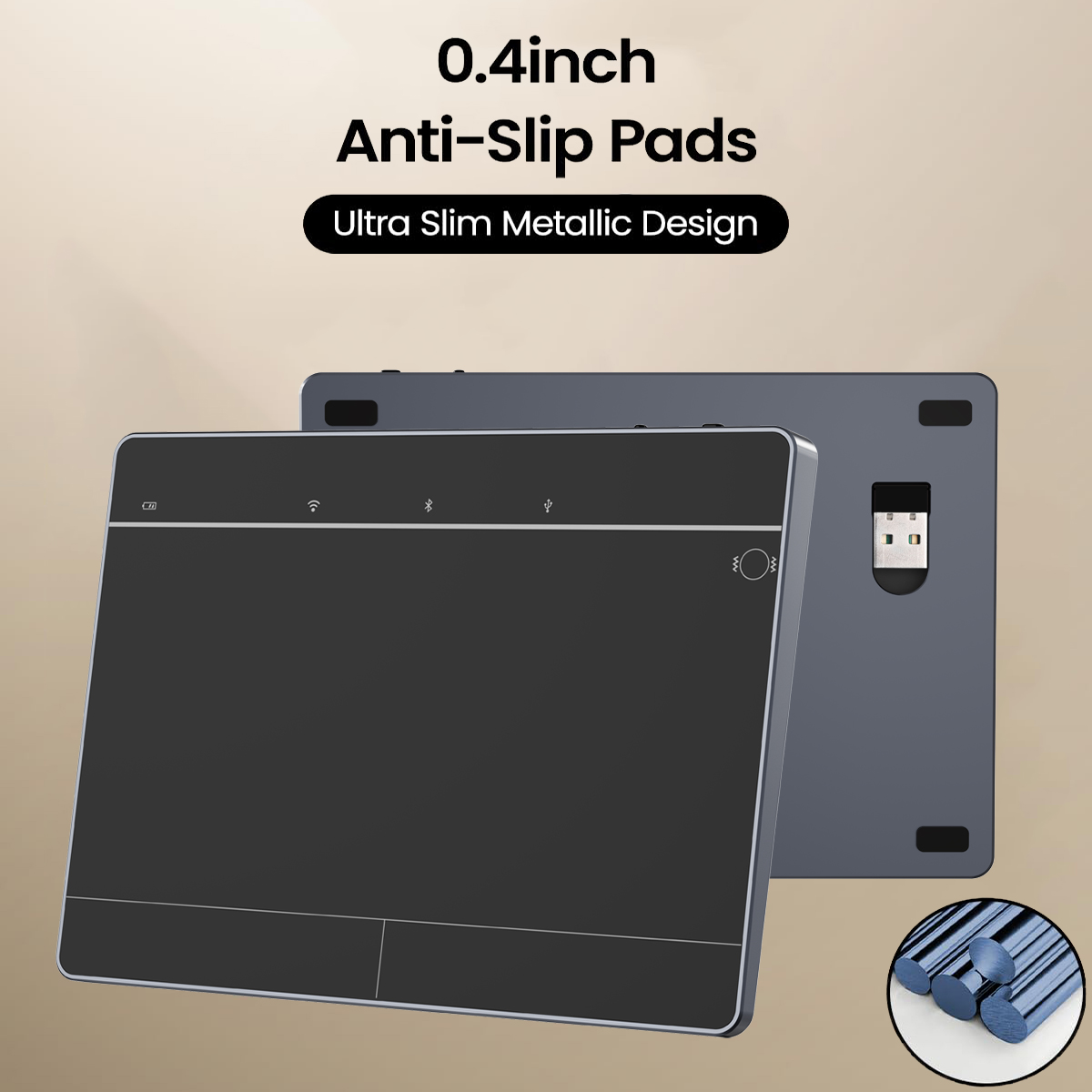JOMAA ชาร์จบลูทูธทัชแพด USB ไร - Windows Tablet Accessories บทวิจารณ์และราคา