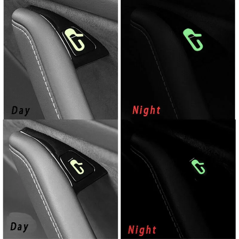 สติกเกอร์ปุ่มเปิดประตูรถเรืองแ - Tesla Tablet Accessories บทวิจารณ์และราคา