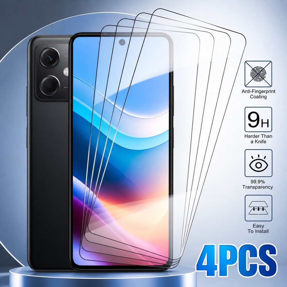 กระจกกันรอย 4 ชิ้น สำหรับ Real - Realme C67 บทวิจารณ์และราคา