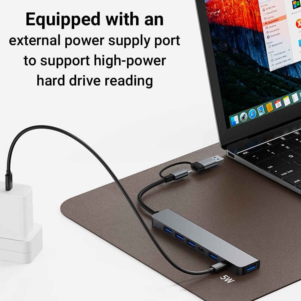ฮับเชื่อมต่อ USB-C และ USB แบบ - Tablet Reading Accessories บทวิจารณ์และราคา