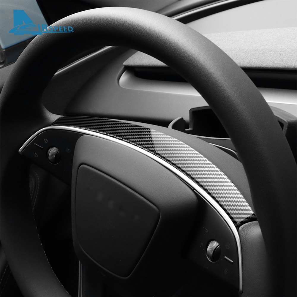 ABS คาร์บอนไฟเบอร์พวงมาลัยกรอบ - Tesla Tablet Accessories บทวิจารณ์และราคา