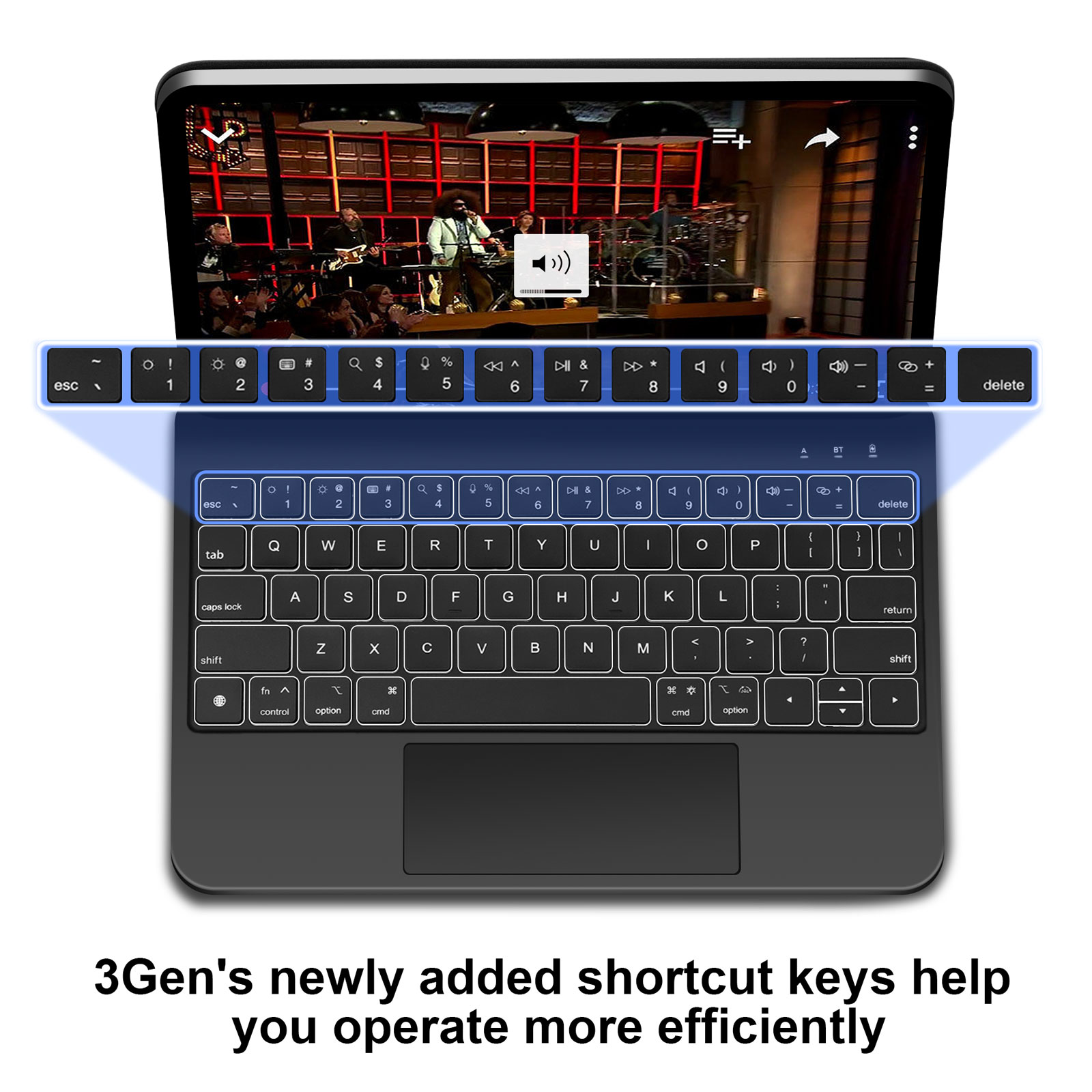 เคสคีย์บอร์ด GOOJODOQ Magic Ke - Tablet Accessories Choice Store บทวิจารณ์และราคา