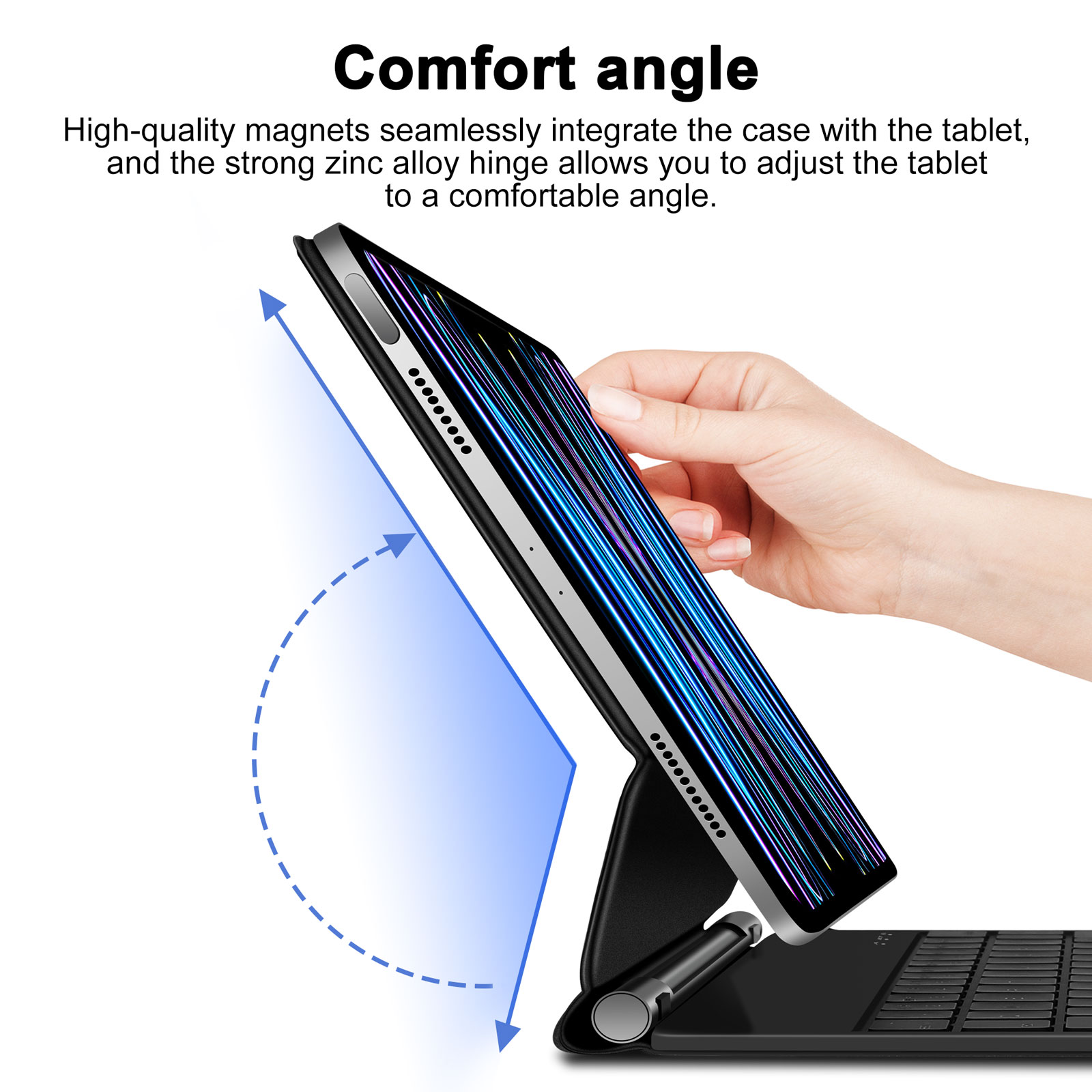 เคสคีย์บอร์ด GOOJODOQ Magic Ke - Tablet Accessories Choice Store บทวิจารณ์และราคา