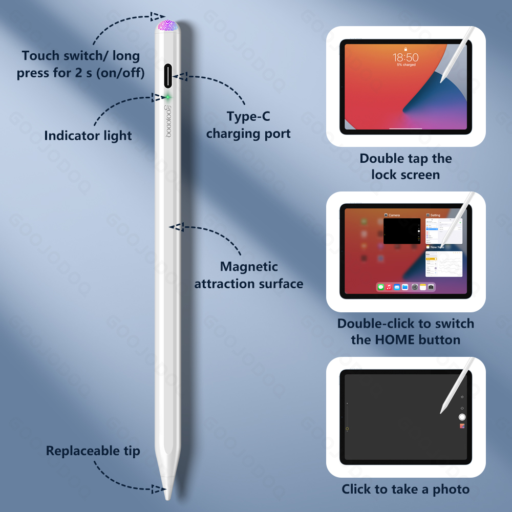 สําหรับ Apple ดินสอ 2 1 สําหรั - Tablet Accessories Choice Store บทวิจารณ์และราคา