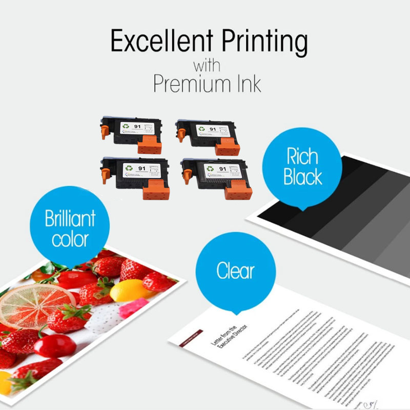 สำหรับHP 91 Printhead C9460A C - Hp Tablet Accessories บทวิจารณ์และราคา