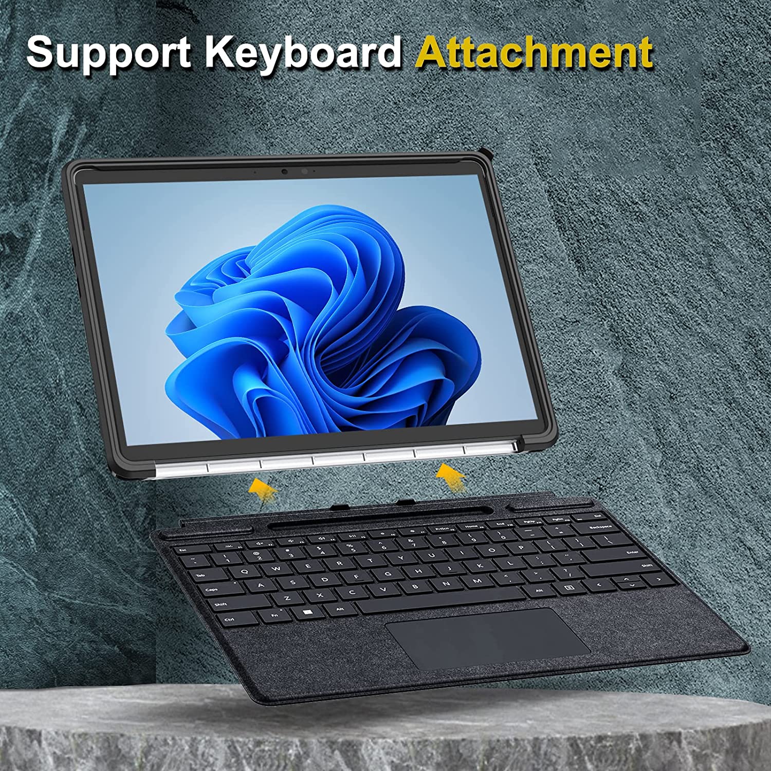 เคสเข้ากันได้กับคีย์บอร์ดฝาครอ - Microsoft Tablet Accessories บทวิจารณ์และราคา