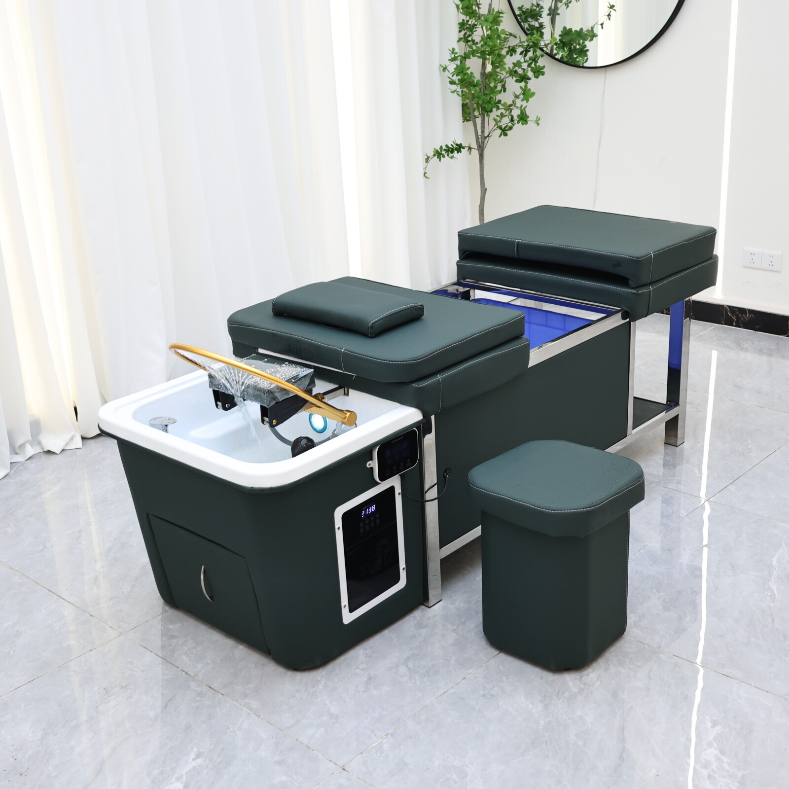 เตียงสระผมนวดศีรษะพร้อมระบบทำค - Massage Table Accessories Uk บทวิจารณ์และราคา