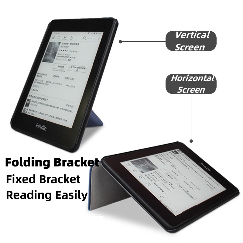 พับหนัง Kindle Case สำหรับ Kin - Kindle Tablet Accessories บทวิจารณ์และราคา