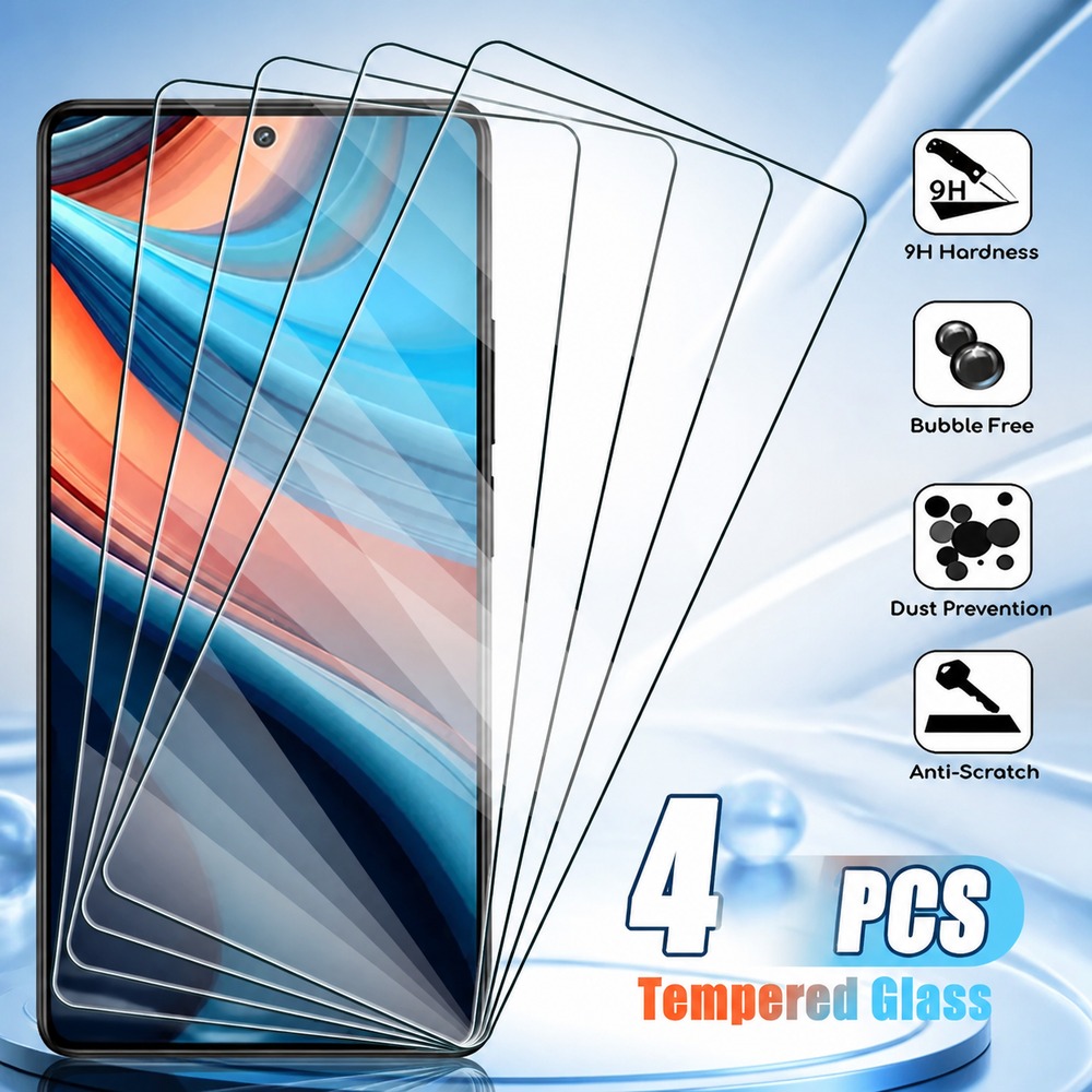 กระจกกันรอย 4 ชิ้น สำหรับ Real - Realme C67 บทวิจารณ์และราคา